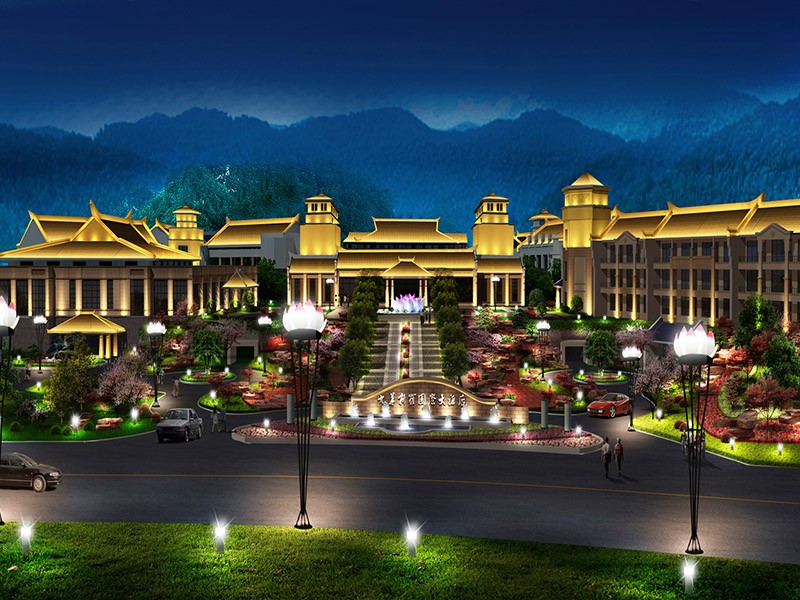 夜景亮化设计丰富了人们的夜间活动